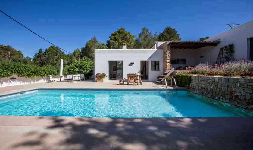 Pool und Ferienvilla Ibiza Cala Salada IBZ 32