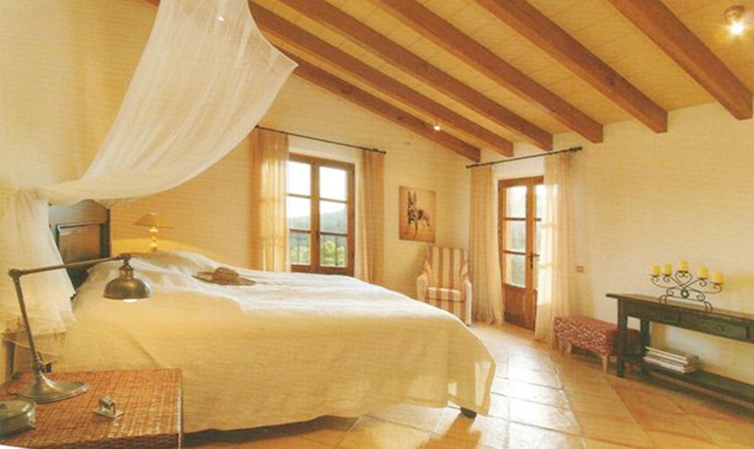 Schlafzimmer Luxusfinca Mallorca Andratx PM 105
