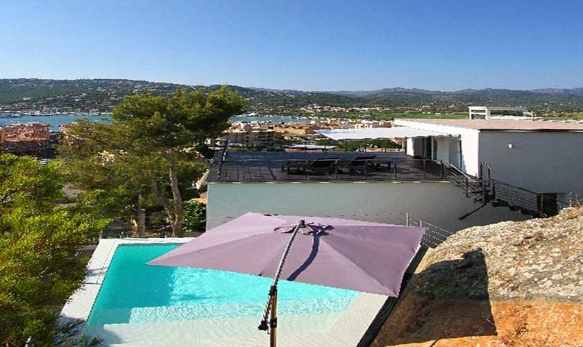 Pool und Luxusvilla Mallorca Port Andratx PM 110