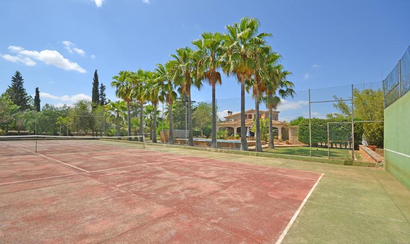 Tennisplatz Finca Mallorca für 8 - 10 Personen PM 3023