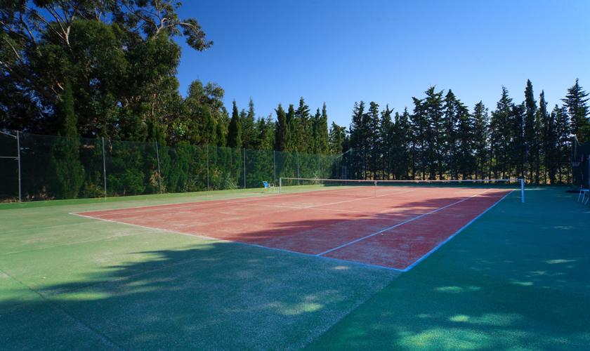 Tennisplatz Ferienvilla mit Pool Mallorca PM 3317
