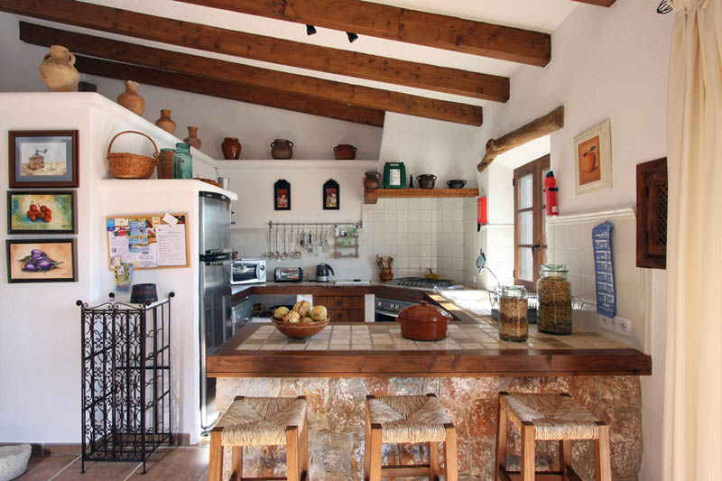 Küche Finca Mallorca mit Pool für 4 Personen PM 3409