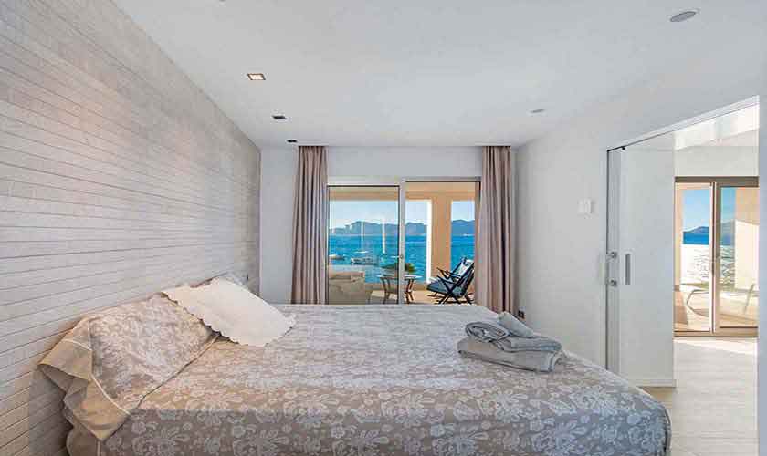 Schlafzimmer Ferienwohnung Mallorca Nordküste PM 3721
