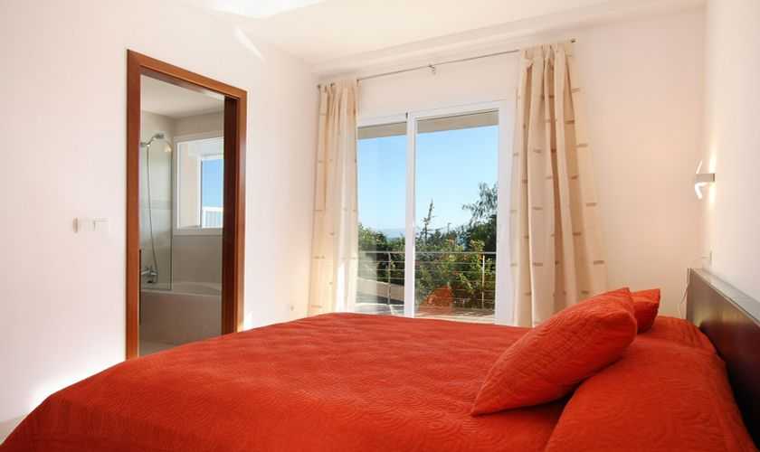 Schlafzimmer Ferienhaus Mallorca Nordküste PM 380