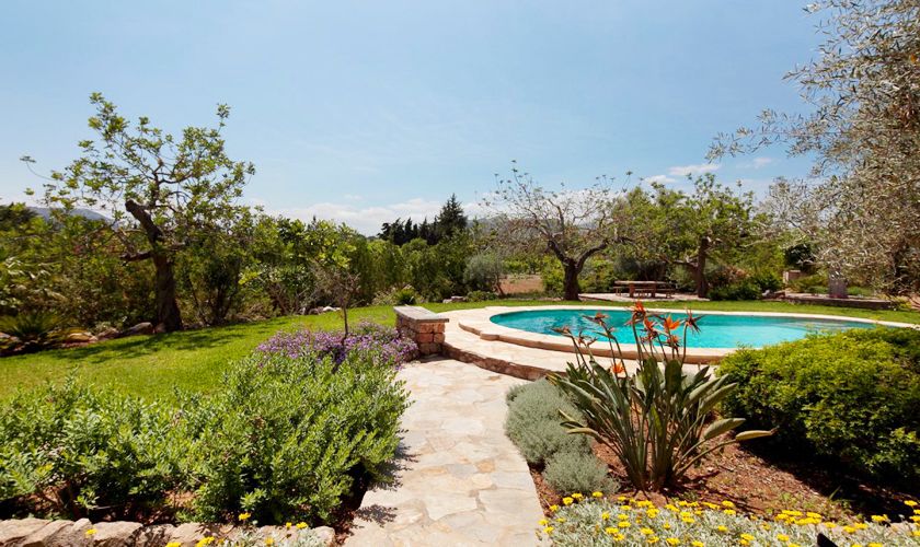 Pool und Garten Finca Mallorca 4 Personen PM 3842