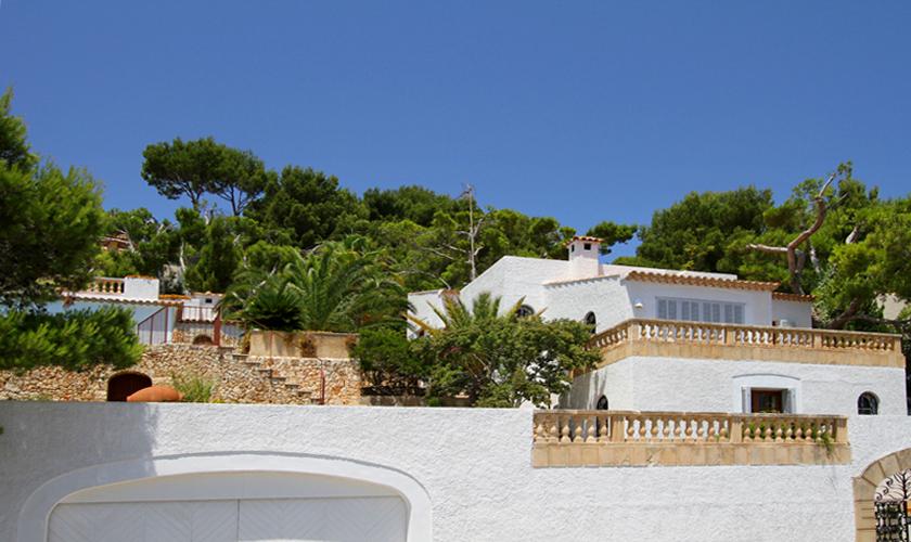 Blick auf die Ferienvilla Mallorca Ostküste PM 511