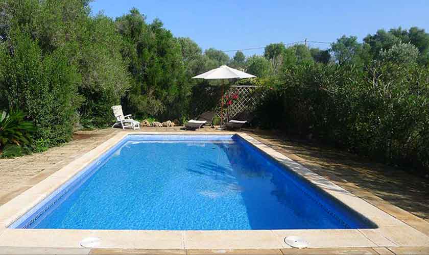 Pool und Terrasse Finca Mallorca Nordosten PM 5208
