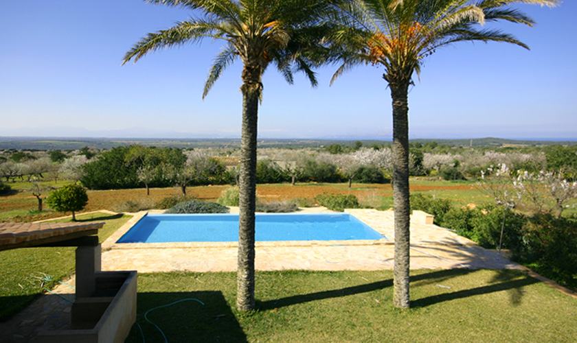 Blick und Pool Finca Mallorca PM 5265