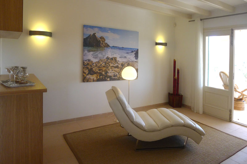 Wohnraum Luxusvilla Mallorca Ostküste PM 5398