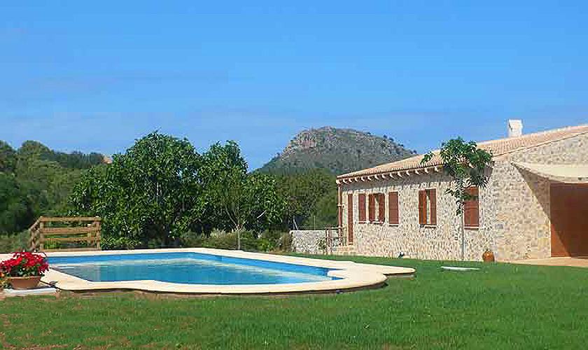 Pool und Finca Mallorca Nordosten PM 5412
