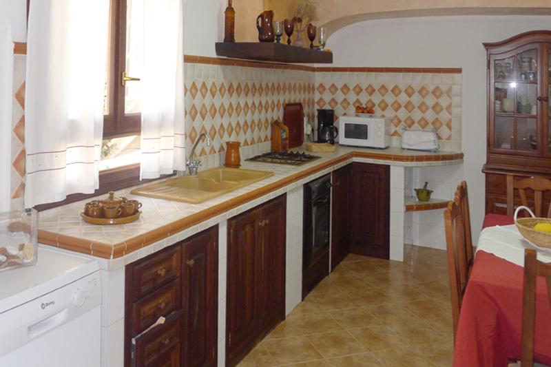 Küche Ferienvilla Mallorca Arta PM 5531