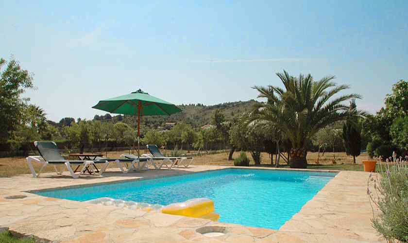 Pool und Garten Finca Mallorca 6 Personen PM 5595