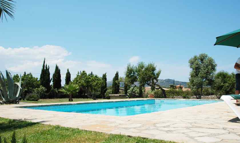 Pool und Garten Finca Mallorca 6 Personen PM 5595