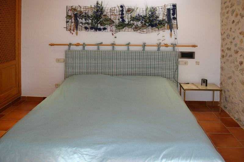Schlafzimmer Ferienfinca Mallorca Nordosten PM 580 