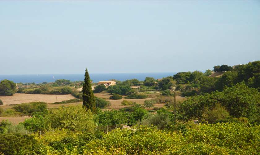 Blick in die Landschaft Finca Mallorca 10 Personen PM 5871