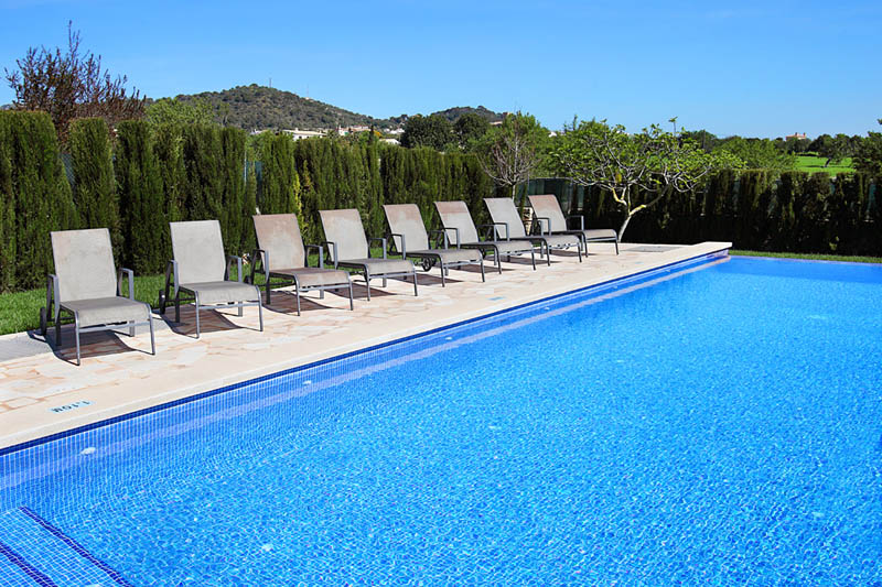 Poolblick Finca Mallorca für 12 Personen PM 6053