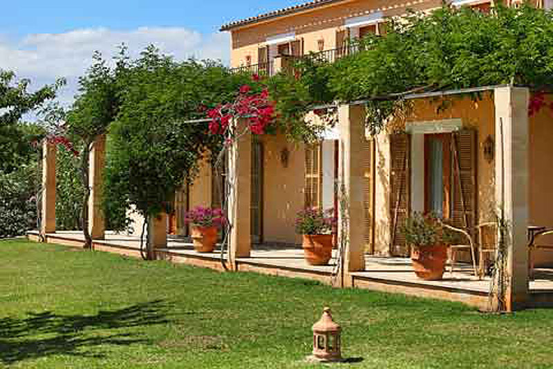 Terrasse Ferienhaus Mallorca 12 Personen PM 6064