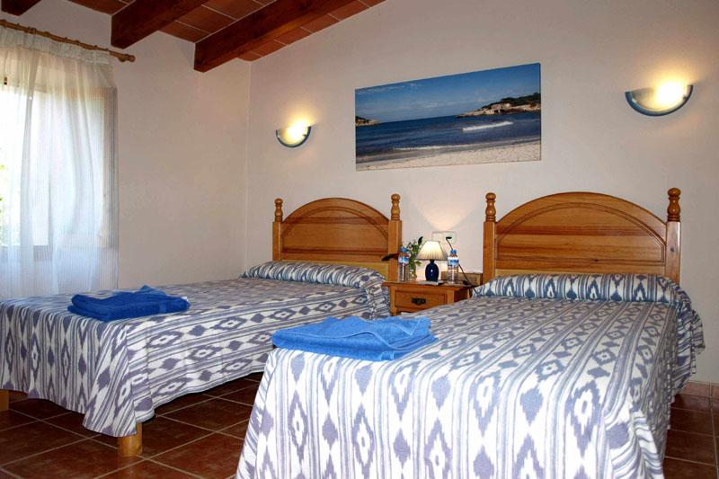 Schlafzimmer Finca Mallorca Südosten für 8 Personen PM 652