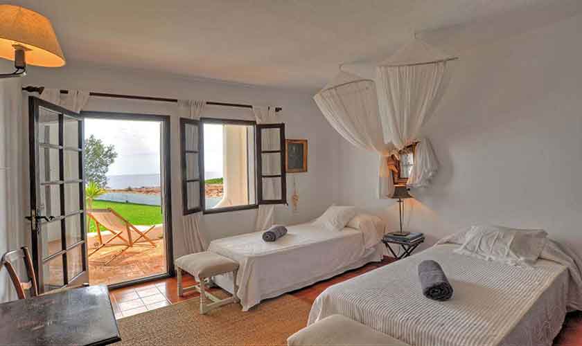 Schlafzimmer Ferienhaus Mallorca Ostküste PM 6578