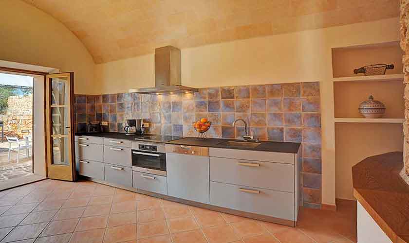 Küche Finca Mallorca Süden PM 6594