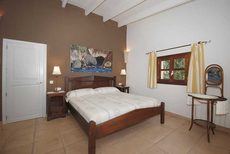 Schlafzimmer Finca Mallorca Osten PM 6820