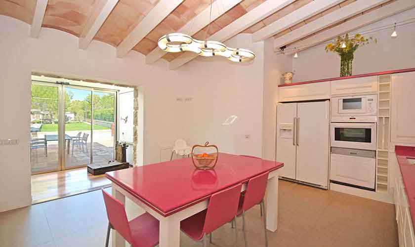 Küche Modernes Ferienhaus Mallorca PM 3027