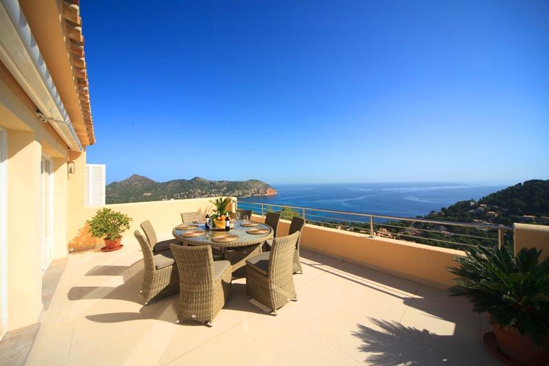 Meerblick von der Ferienvilla Mallorca Ostküste PM 504