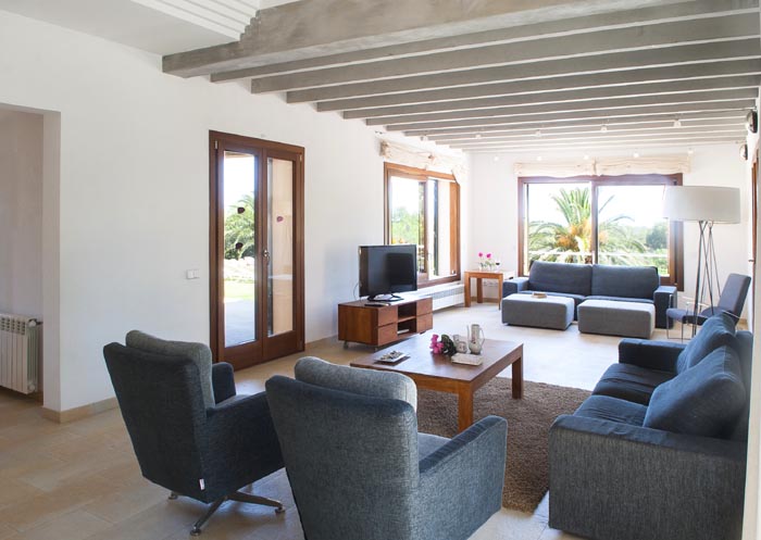 Wohnraum 2 Finca Mallorca mit Pool PM 6579 für 10 Personen